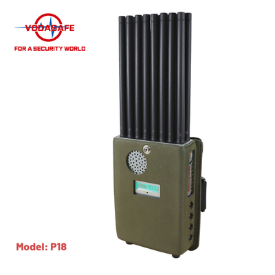 Multi Use Handheld 18 Bands 5G Signal Jammer Jamming All Type Wireless Devices