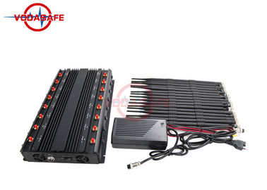 Full Frequency GPS Signal Jammer 42W Adjustable Working Range Friendly Use