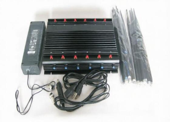 comprare Stampo pieno del segnale del telefono cellulare della banda, emittente di disturbo del telefono cellulare con il caricatore dell'automobile 12V online manufacture