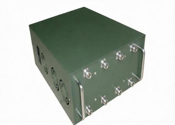comprare Emittente di disturbo militare 100 del segnale di frequenza ultraelevata di VHF alla spalla dell'alimentatore a corrente alternata 240V montata online manufacture