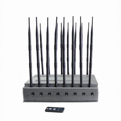 comprare emittenti di disturbo del segnale del telefono cellulare di 80m 16 antenne dell'interno facendo uso di 110W regolabile online manufacture