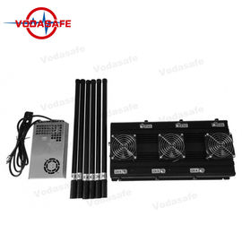GPS WiFi RC Drone Jammer Operating Temp -20℃ To 50℃ 130W Total Output