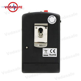 Black Color Wireless Camera RF Detector , Hidden Camera Detector Silent Detection