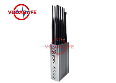 5 - 30m Cover Radius Mobile Phone Signal Jammer , Compact Size Portable Phone Jammer